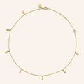 [M2055-3S3-S354045] Bella Vita Necklace (Yellow Gold Plated)