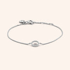 [M2109-1S1-S15S16S17] Jupiter Bracelet (White Plated)