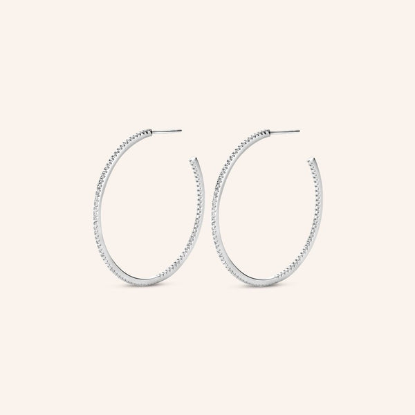Zilveren oorstekers - Diamanti Per Tutti - Ever Earrings