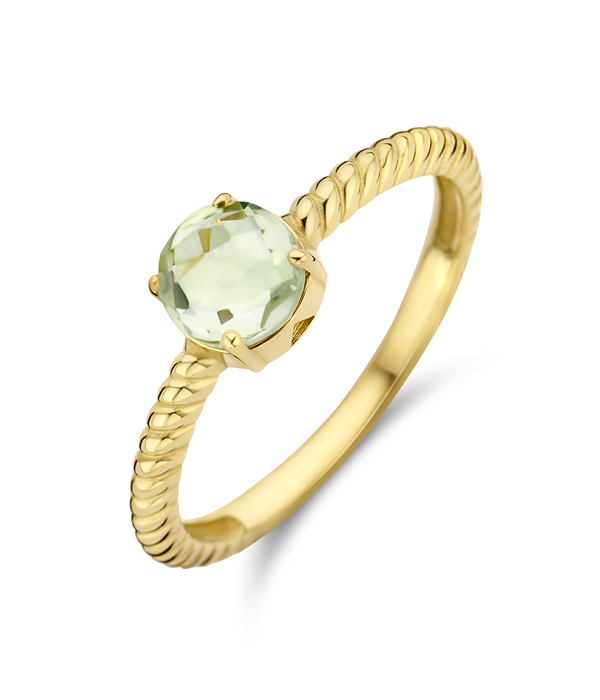 Hutjens Amethist Ring New - Hutjens Edelsmederij - 14k Witgoud