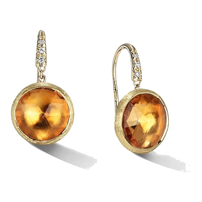 Jaipur -  Citrien Diamant - Marco Bicego - 18k Geelgoud