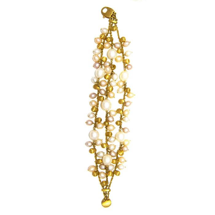 Acapulco - Armband met parels - Marco Bicego - 18k Geelgoud