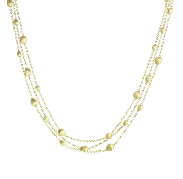 18 karaat geelgouden dames ketting - Marco Bicego - Confetti