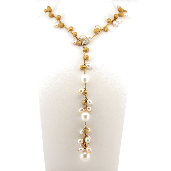 Acapulco - Collier met parels - Marco Bicego - 18k Geelgoud