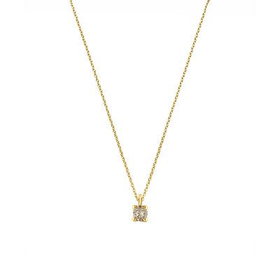 Ketting Diamond 4 poot Mokka - Minioro - foto 1