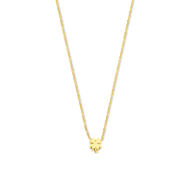 Ketting Klaver - Minioro - 14k Goud