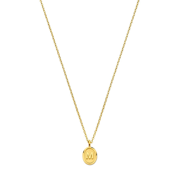 Ketting Ovalia 1 - Minioro - 14k Goud