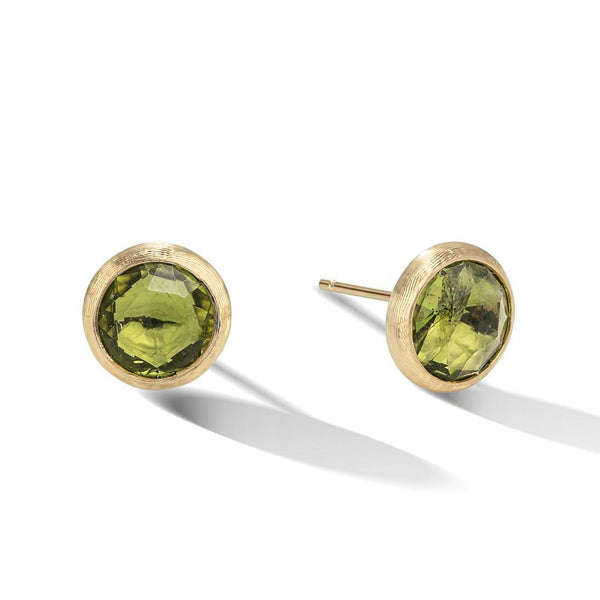 18 karaat geelgouden dames oorstekers - Marco Bicego - Jaipur -  Peridot