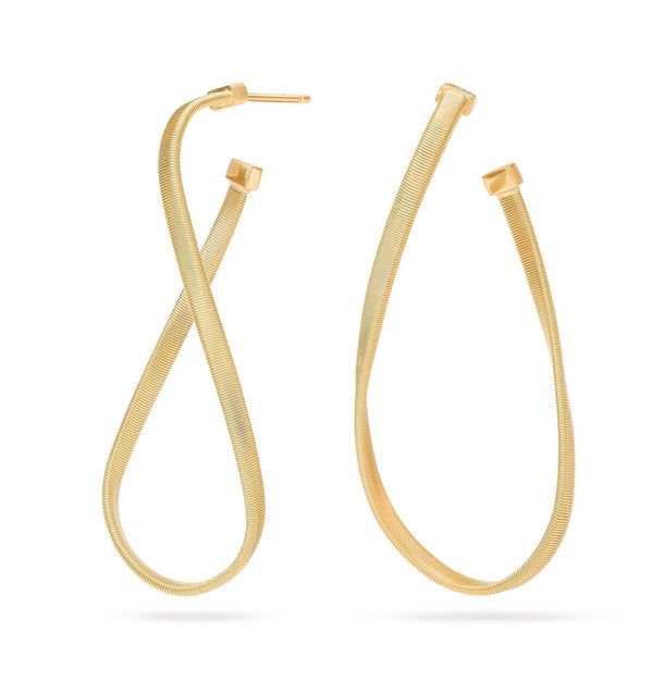 18 karaat geelgouden dames oorstekers - Marco Bicego - Marrakech New - Large