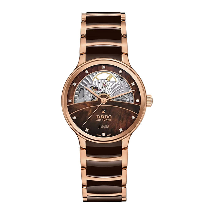 Centrix Automatic Diamonds Open Heart - Rado - Roestvrij Staal - R30029902