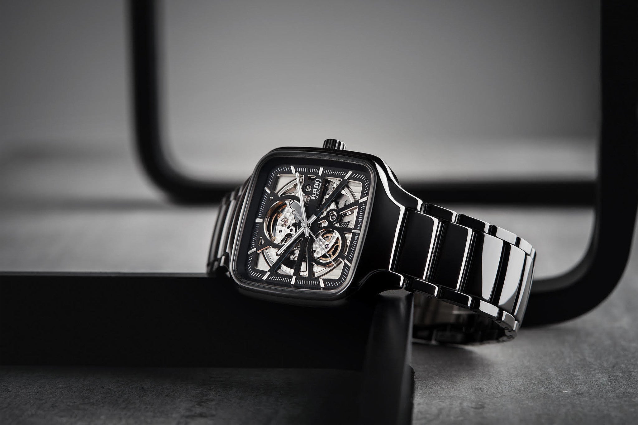 Rado-True-Square-Open-Heart-Black-Ceramic-Silver-Contrast-3