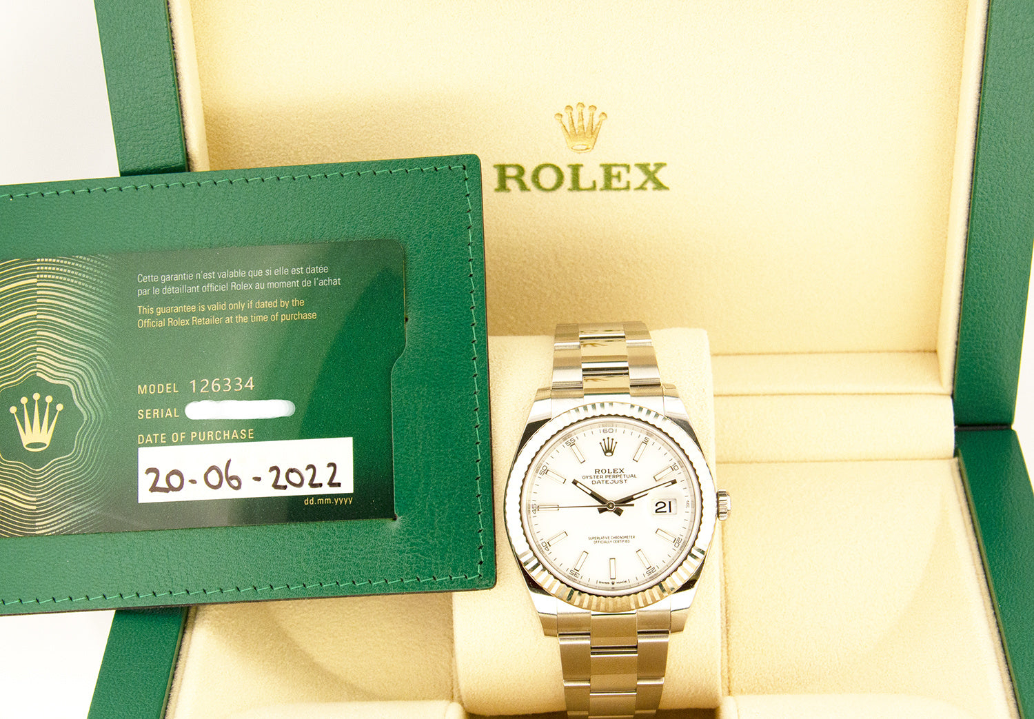 Rolex126334Doos