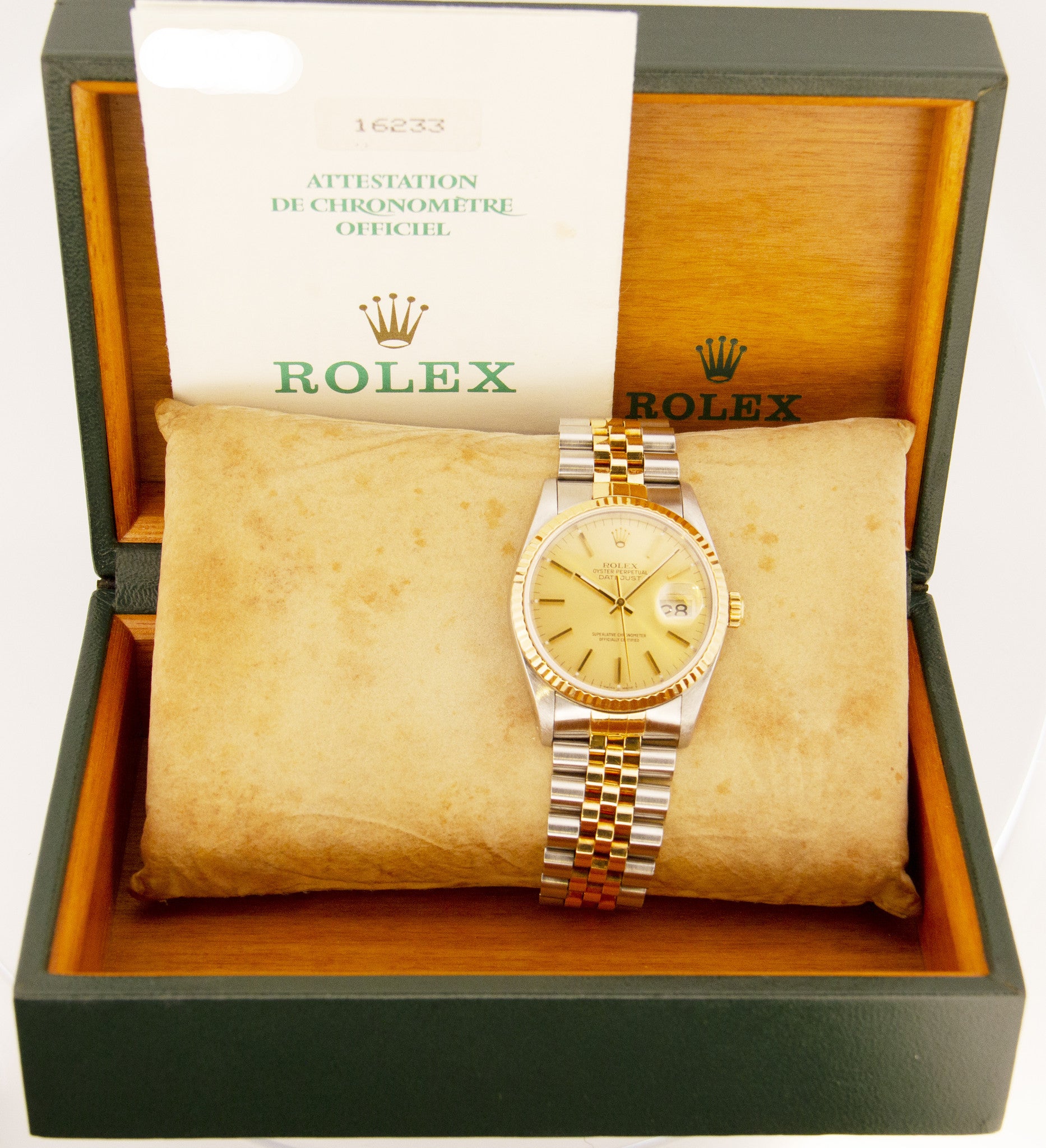 RolexDatejust16233Doos