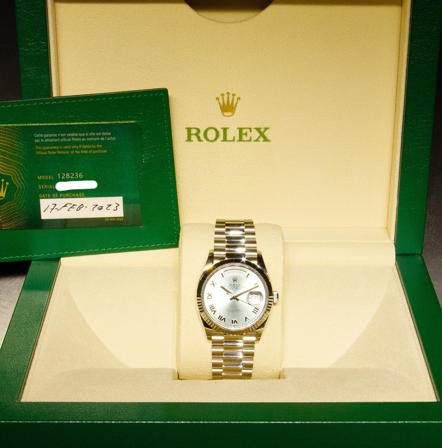 RolexDaydate128236-Doos