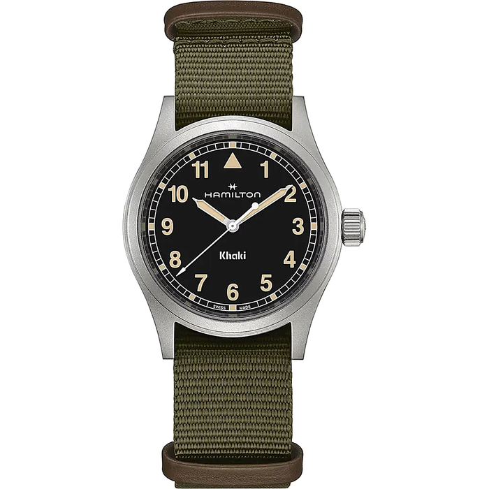 Khaki Field - Hamilton - Roestvrij Staal - HAM037
