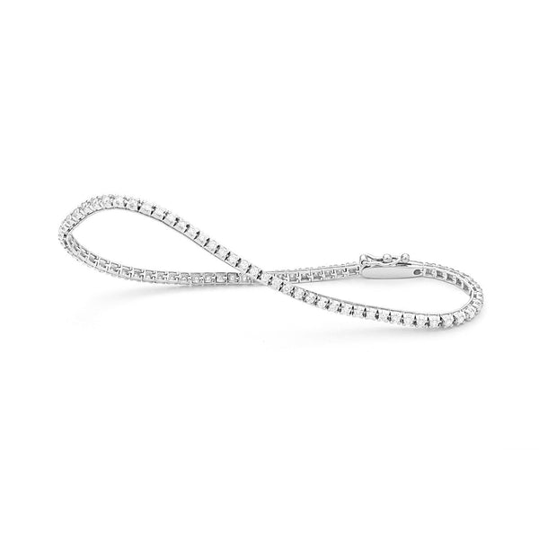 18 karaat Tennisarmband met diamant -1.00ct