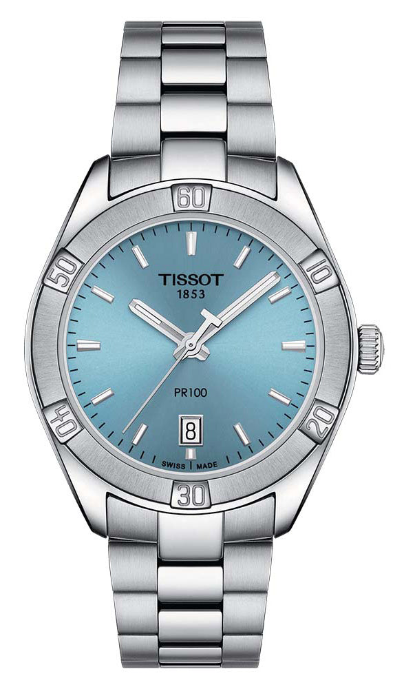 Tissot - Horloge Dames - PR100 Lady Sport Chic - T1019101135100