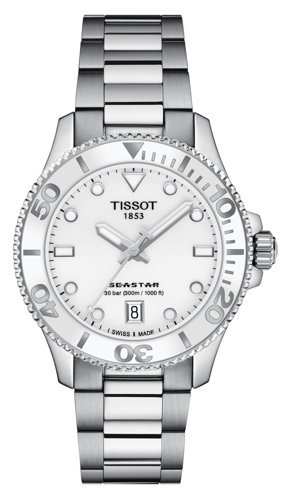 Tissot - Horloge Dames - Seastar 1000 - T1202101101100