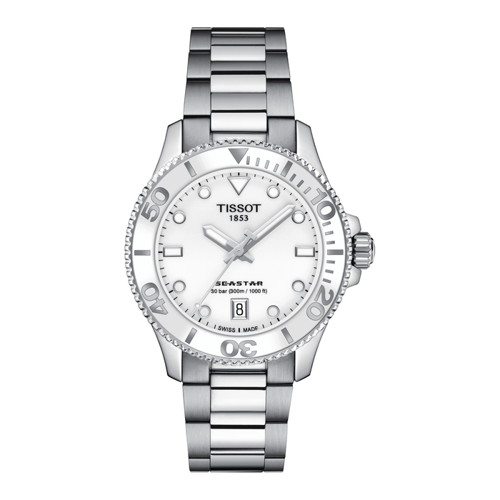 Seastar 1000 - Tissot - Roestvrij Staal - T1202101101100