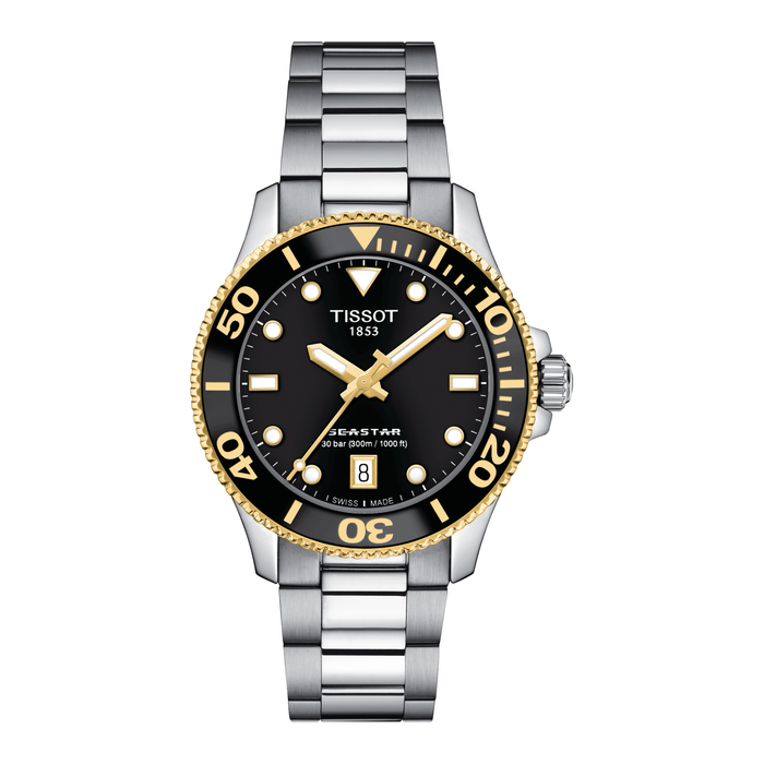 Seastar 1000 - Tissot - Roestvrij Staal - T1202102105100