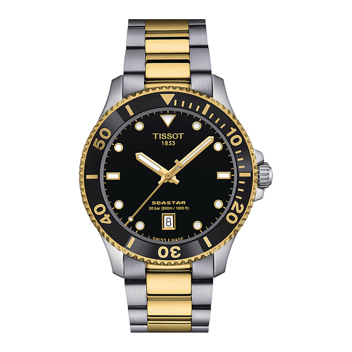 Seastar 1000 - Tissot - Roestvrij Staal - T1204102205100