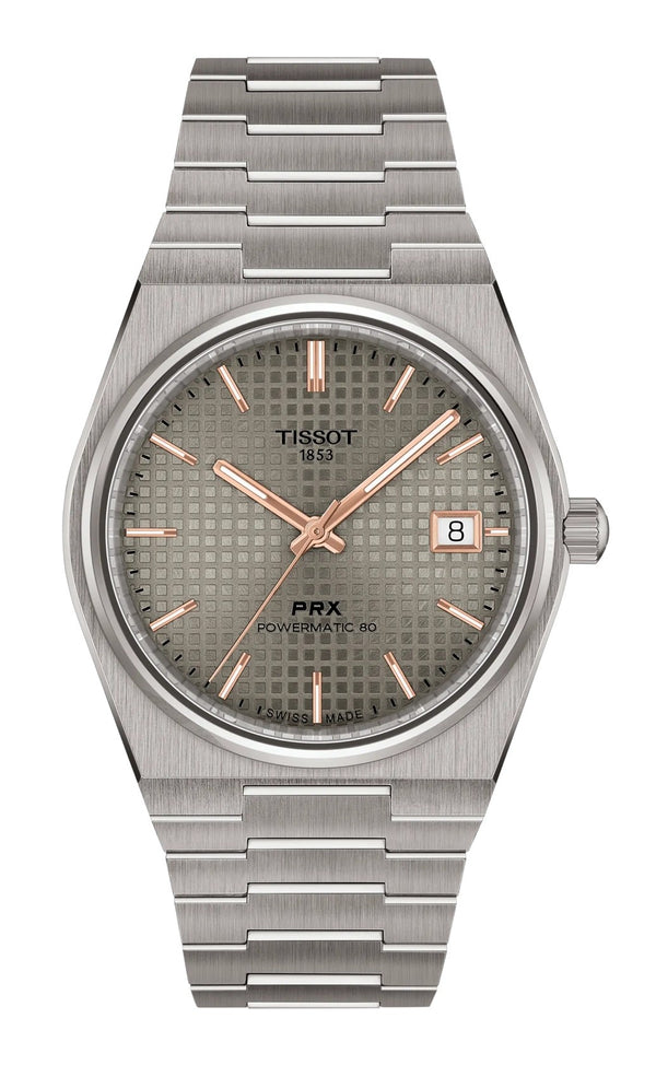 Tissot -  Horloge Heren - PRX Titanium - T1378074406100
