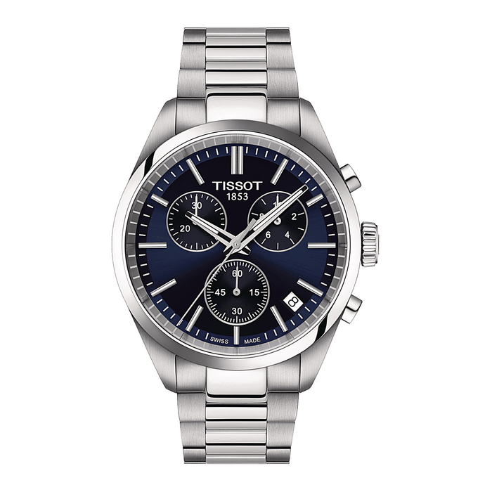 PR100 Chronograph - Tissot - Roestvrij Staal - T1504171104100