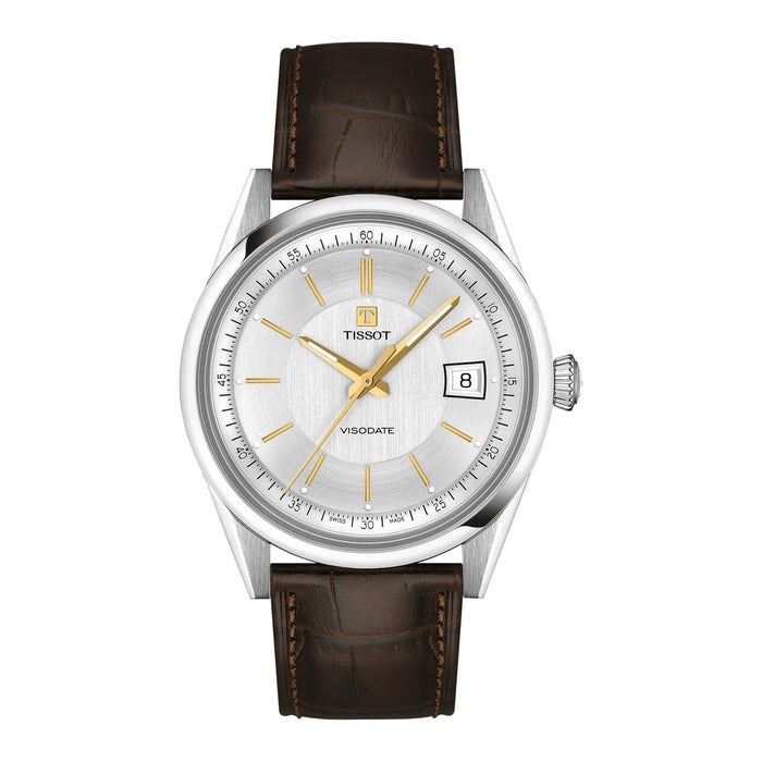 Visodate 39mm - Tissot - Roestvrij Staal - T1574071603100