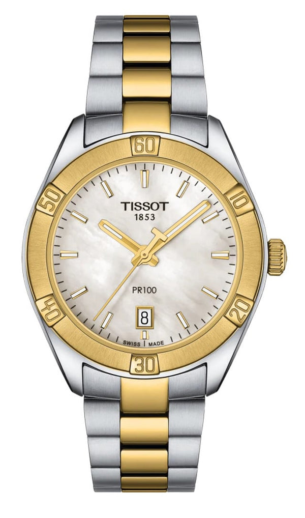 Tissot - Horloge Dames - PR100 Lady Sport Chic - T1019102211100